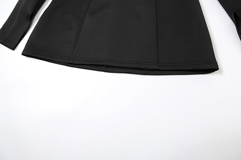 Mock Neck Ruched Cutout Bodycon Mini Dress 10
