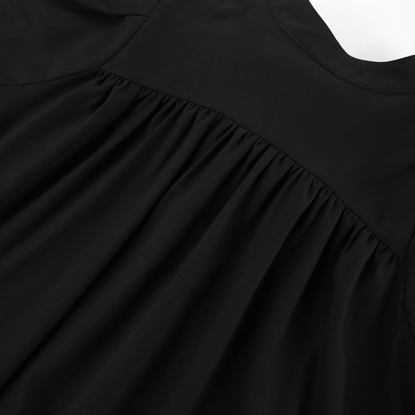 Mock Neck Ruched Cutout Bodycon Mini Dress 10