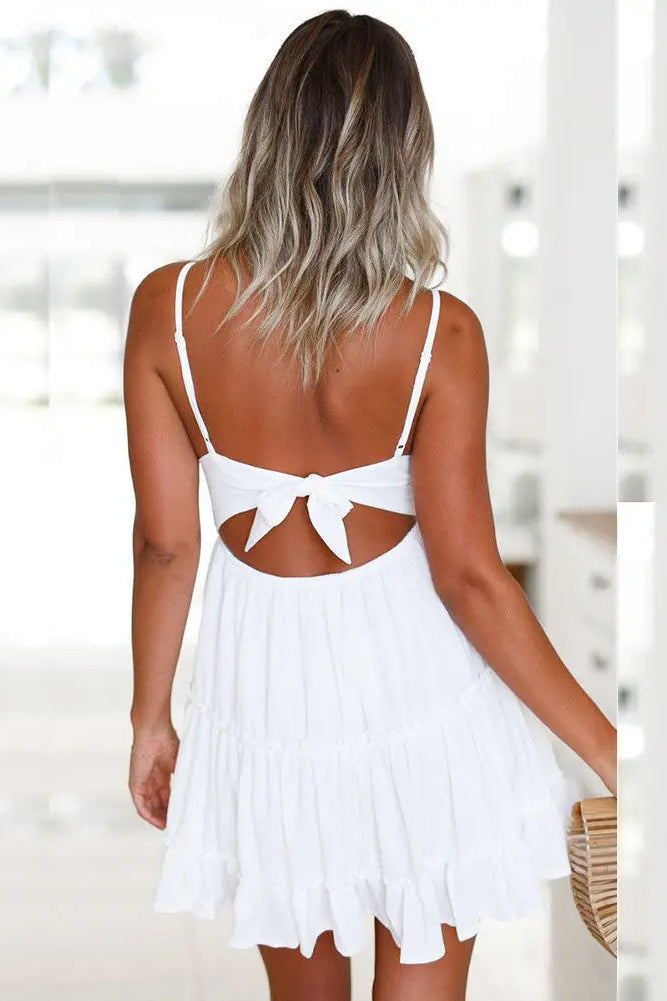 Spaghetti Strap Mini Dress 3
