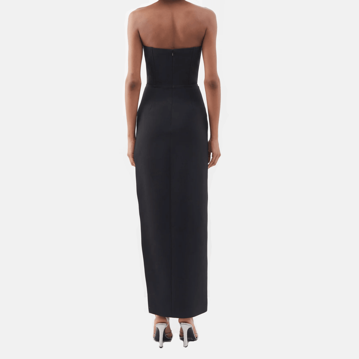 Sweetheart 3D Crystal Embroidered Tulle Maxi Dress 6
