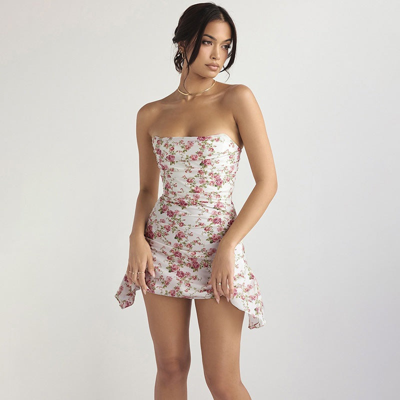 Mock Neck Ruched Cutout Bodycon Mini Dress 2