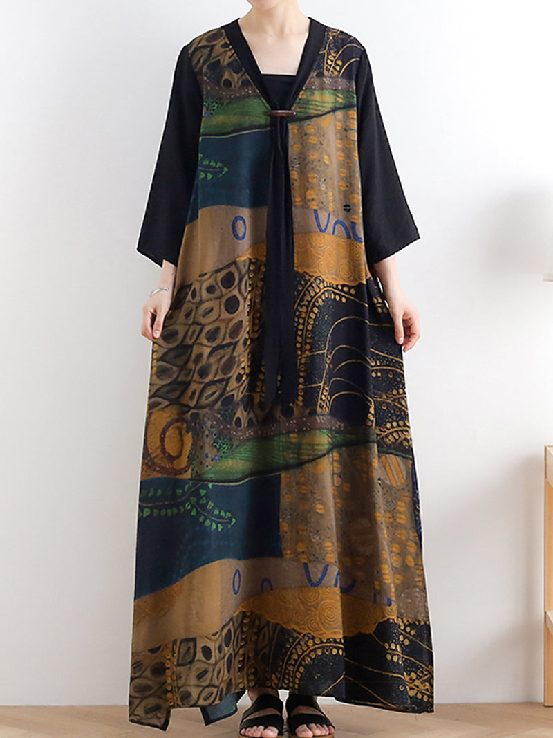 Halter Neck Cutout Waist Satin Maxi Dress 5