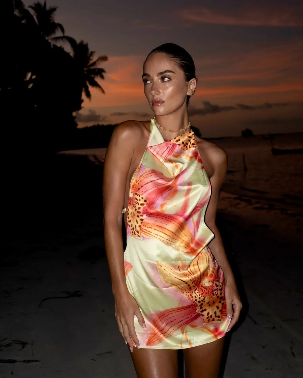 Off Shoulder Backless Mini Dress