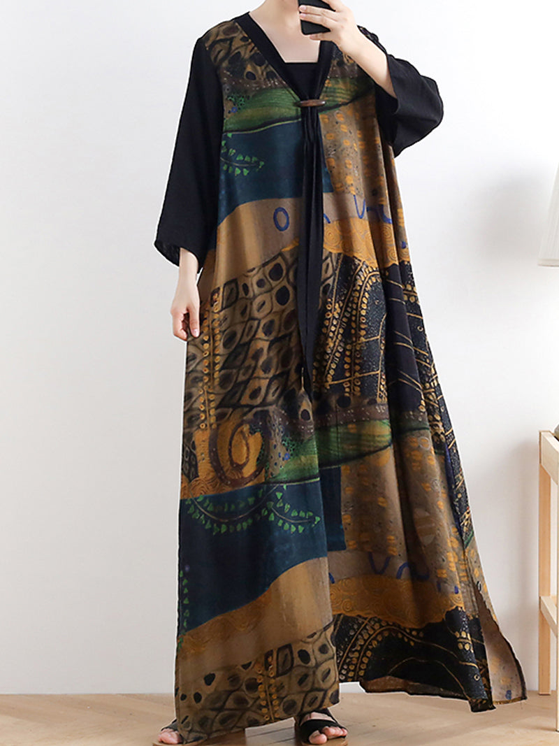 Halter Neck Cutout Waist Satin Maxi Dress 6