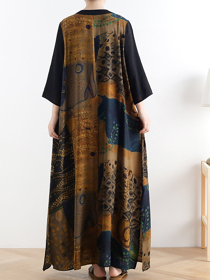 Halter Neck Cutout Waist Satin Maxi Dress 3