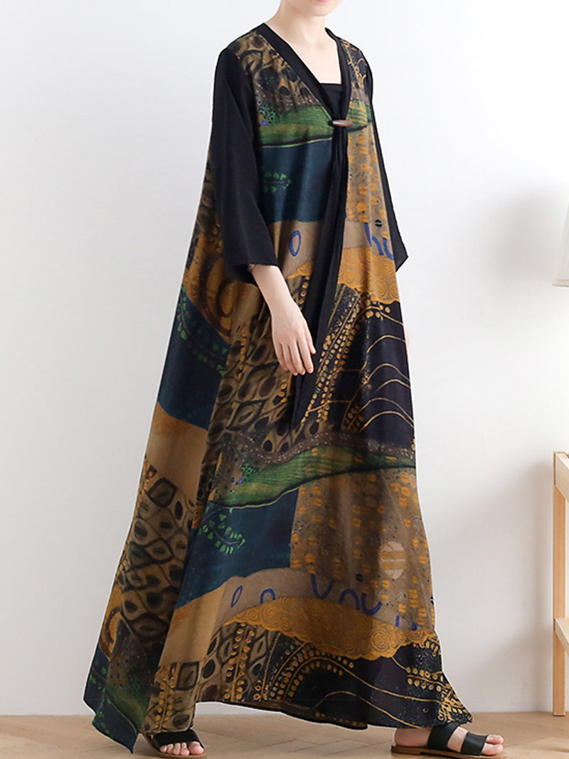 Halter Neck Cutout Waist Satin Maxi Dress 4