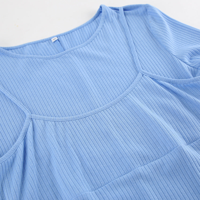 Halter Deep V Ruched Bodice Center Panel Drape Maxi Gown 9