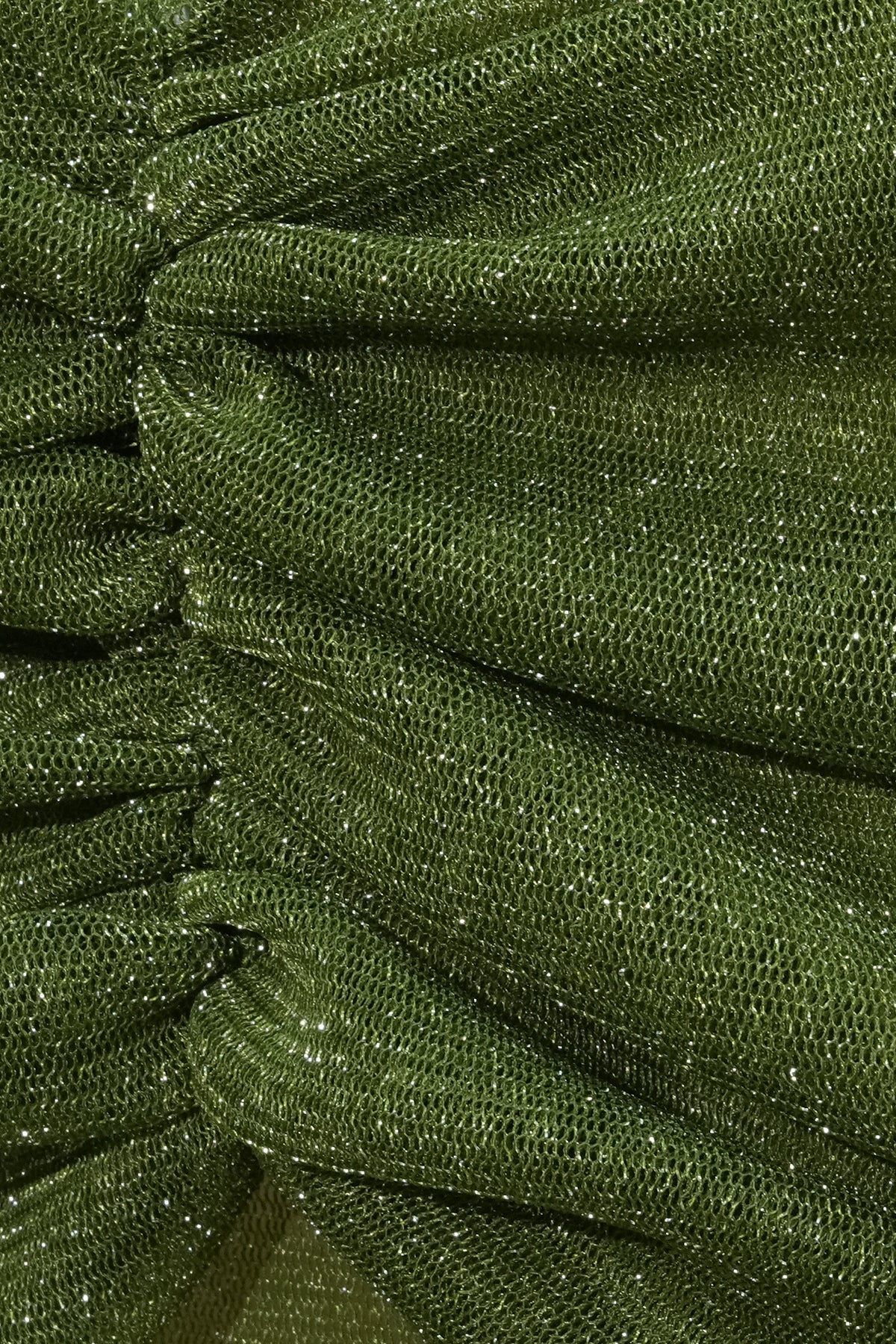 Strapless Sweetheart Sheer Sequin Knit Ruched V Waist Column Maxi Gown 7