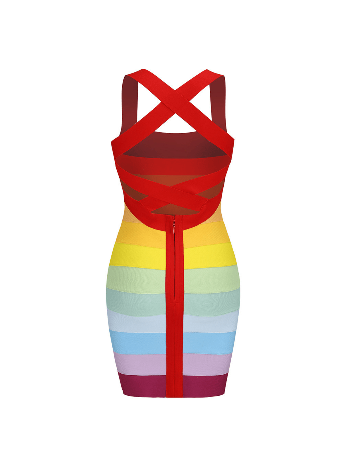 Bandage Bodycon Mini Dress 8
