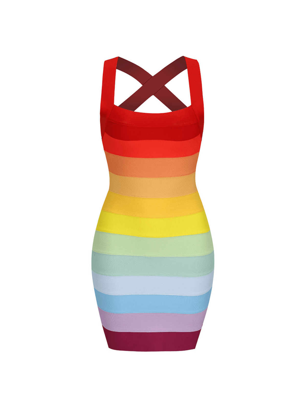 Bandage Bodycon Mini Dress 7