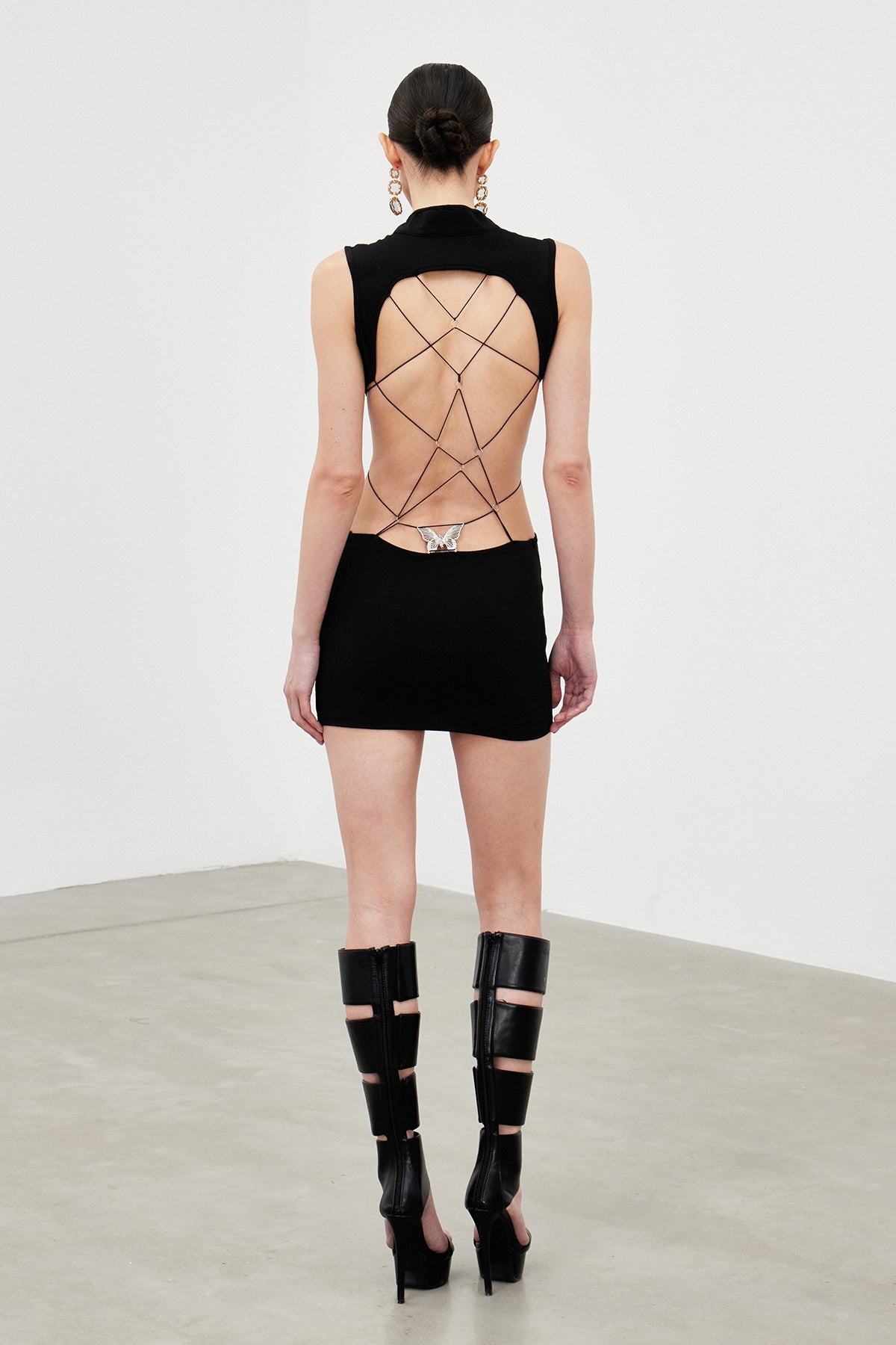 Backless Cutout Mini Dress 5