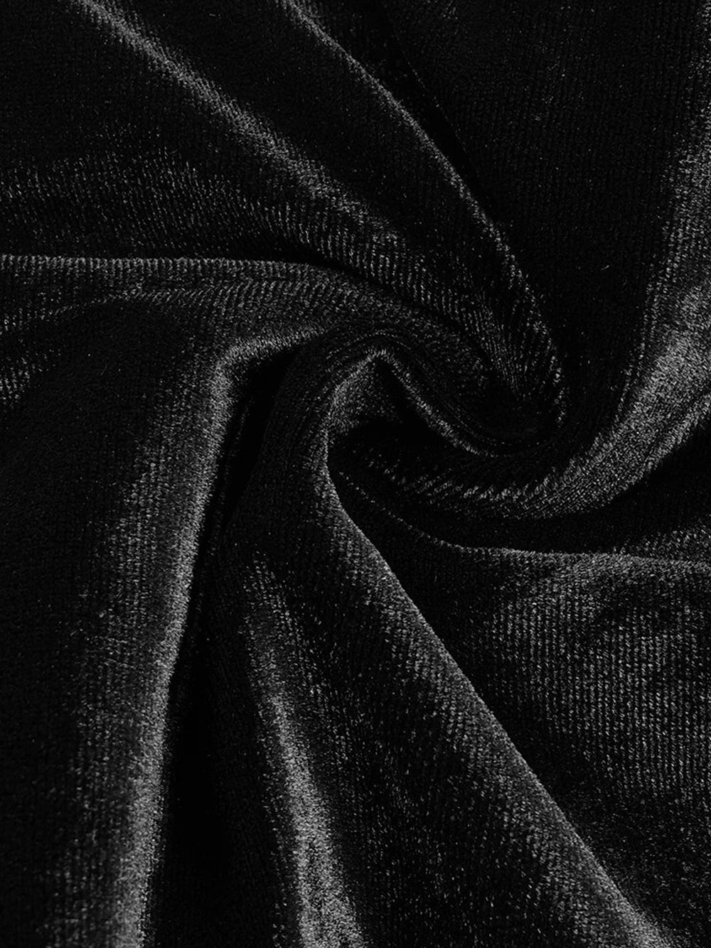 Mock Neck Integrated Glove Sleeve Rhinestone Swirl Feather Hem Mini Dress 8