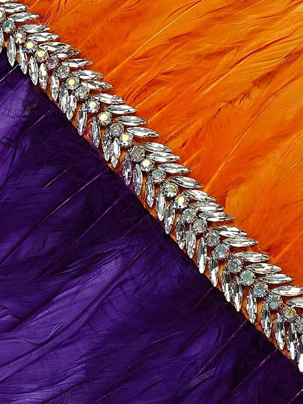 Strapless Sweetheart Sequin Feather Trim Bodycon Mini Dress 6