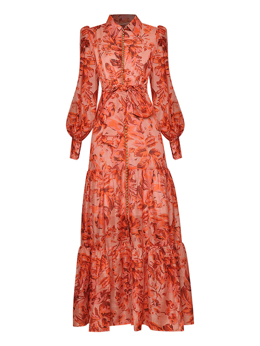 Halter Neck Cutout Waist Draped Satin Maxi Dress 2