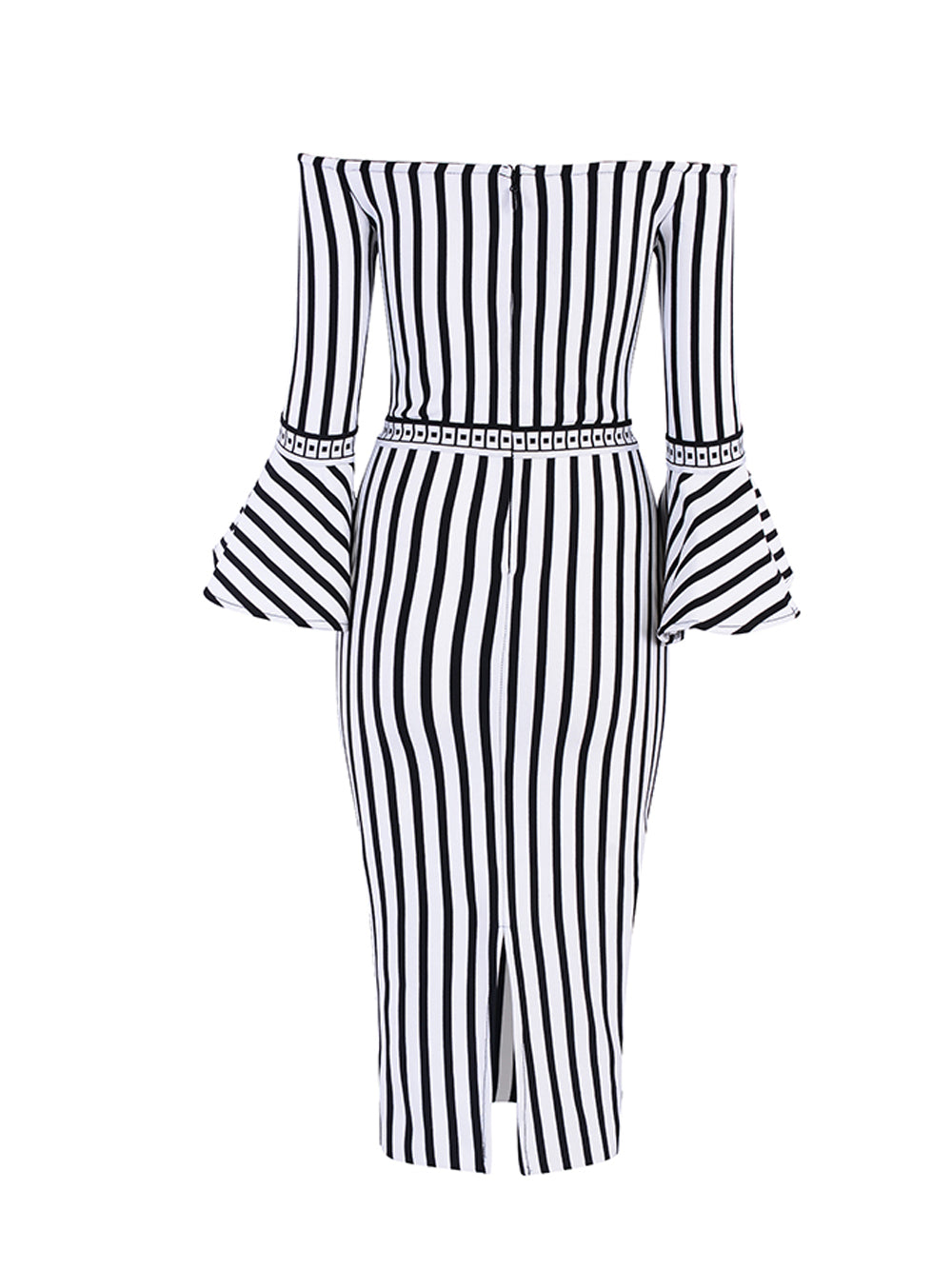 One Shoulder Ruched Cutout Midi Dress 15