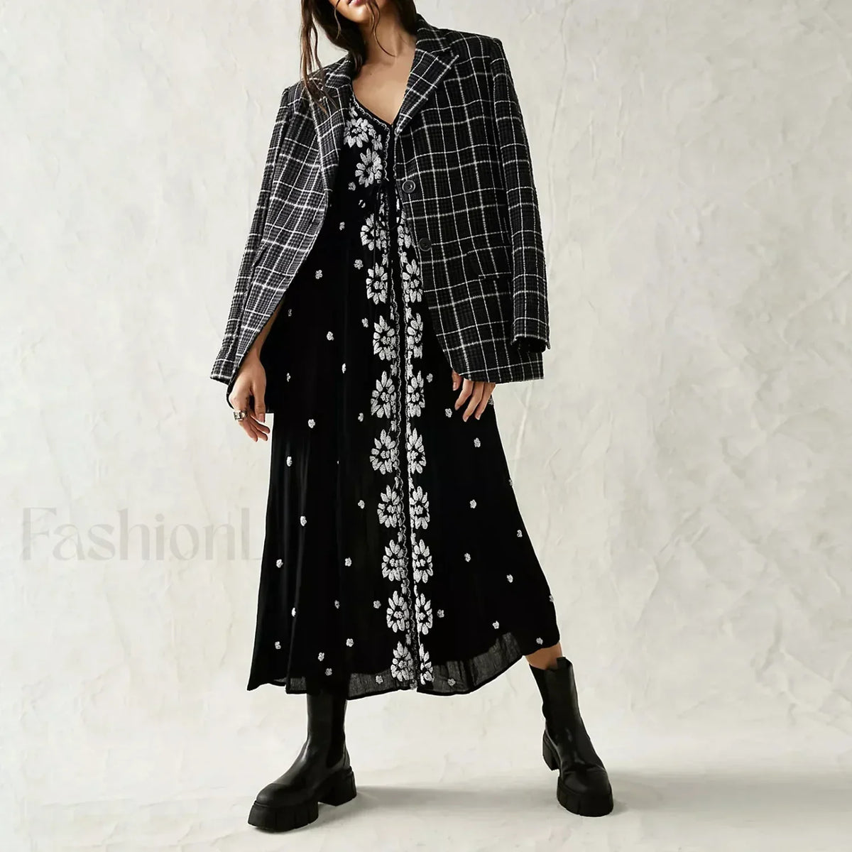 Floral Swing Maxi Dress 6