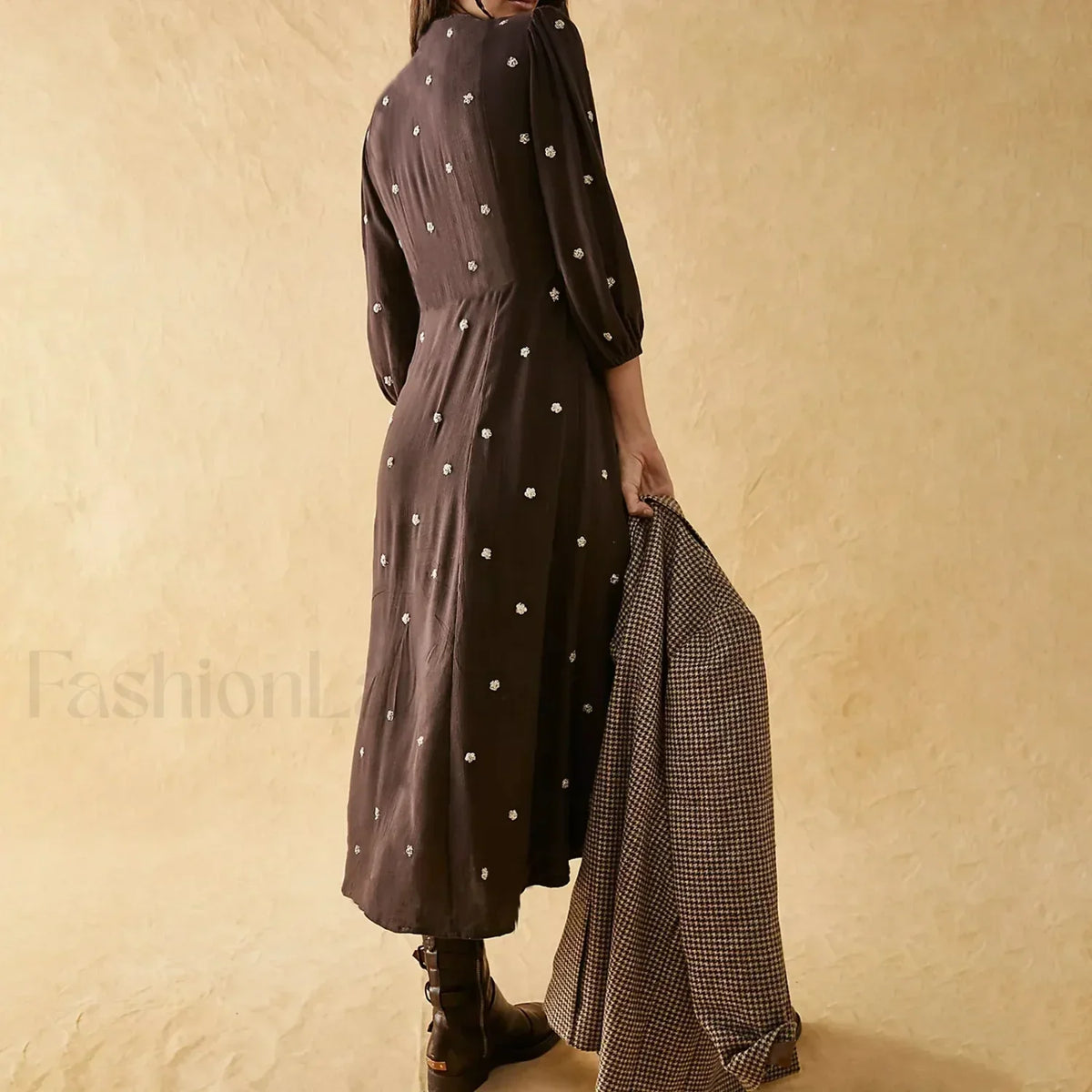 Floral Swing Maxi Dress 13