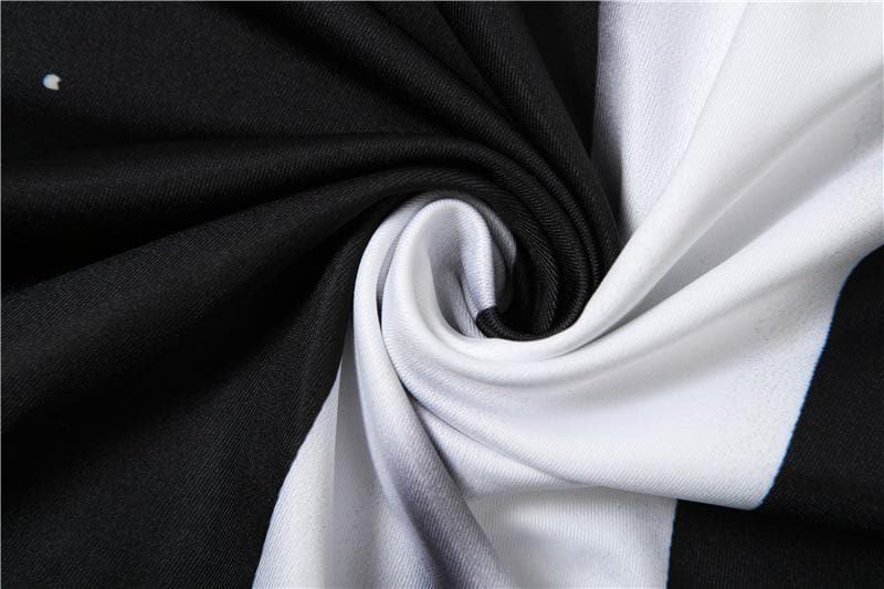 Mock Neck Long Sleeve Shadow Illusion Thumbhole Bodycon Maxi Dress 9