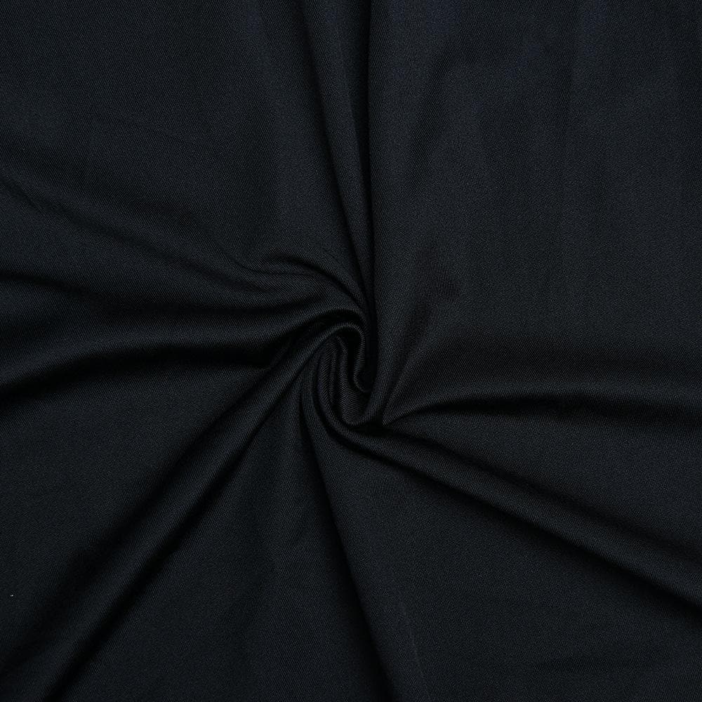Halter O-Ring Plunge V-Neck Ring Waist Asymmetric Hem Midi Dress 7