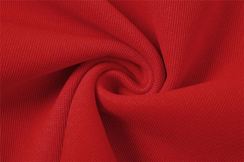Ruffle Trim Tube Halter Glove Sleeve Irregular Slit Mini Dress 6