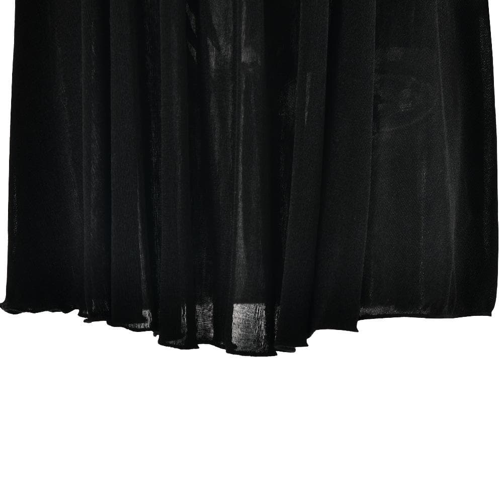Button Ruched Corset Long Sleeve Mini Dress 9