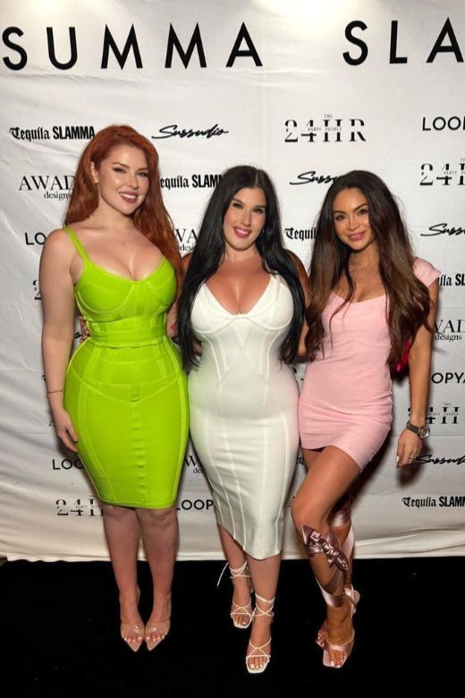 Pearl White Asymmetrical Strap V-Neck Bustier Bandage Midi Dress 5