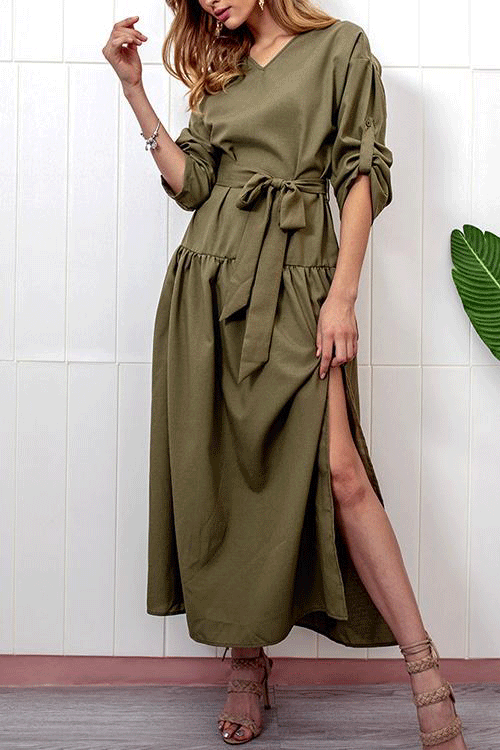 Autumn And Winter New Long-sleeved Dress