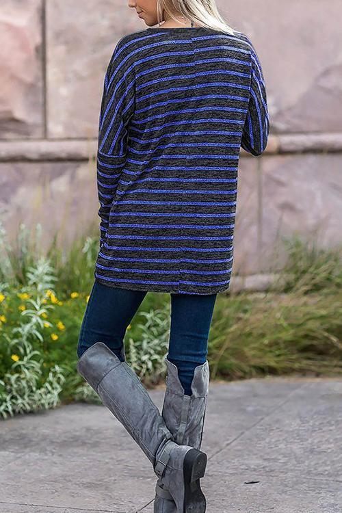 Casual Wild Striped T-shirt