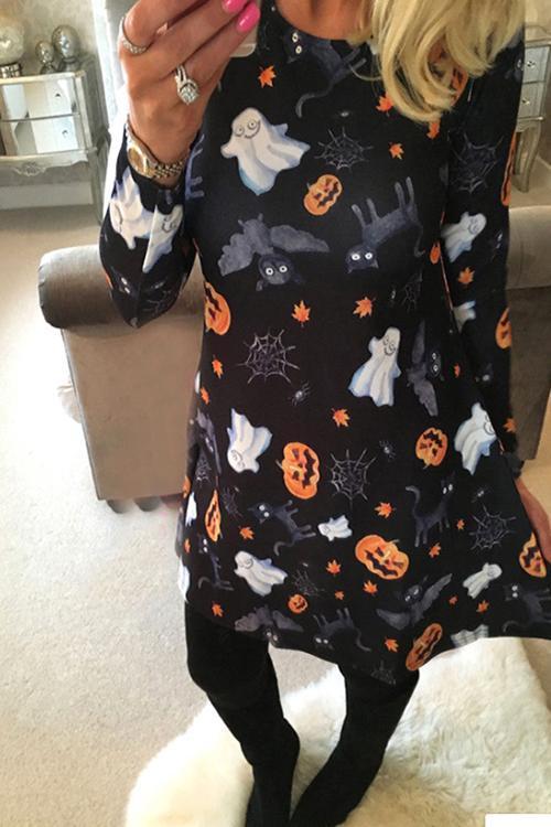 Halloween Pumpkin Dress