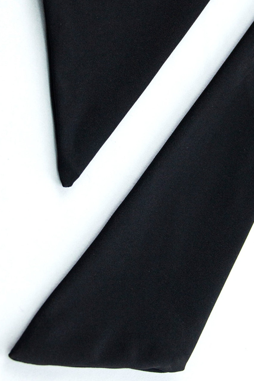 Backless Tie High Slit Dress 11