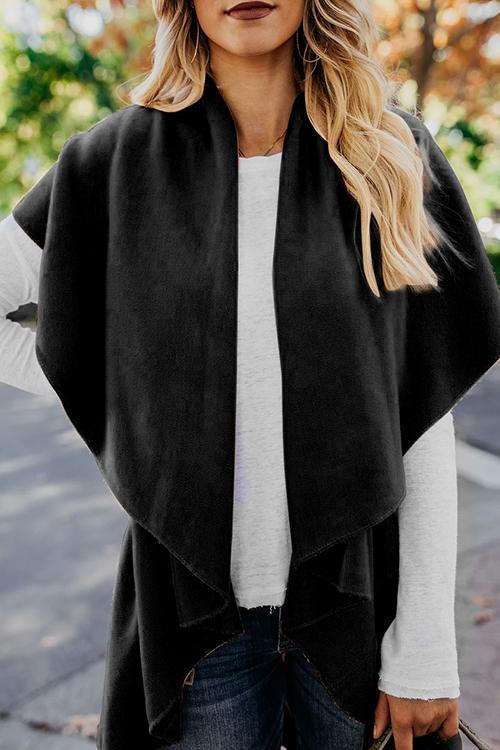 Irregular Casual Knit Cardigan Coat