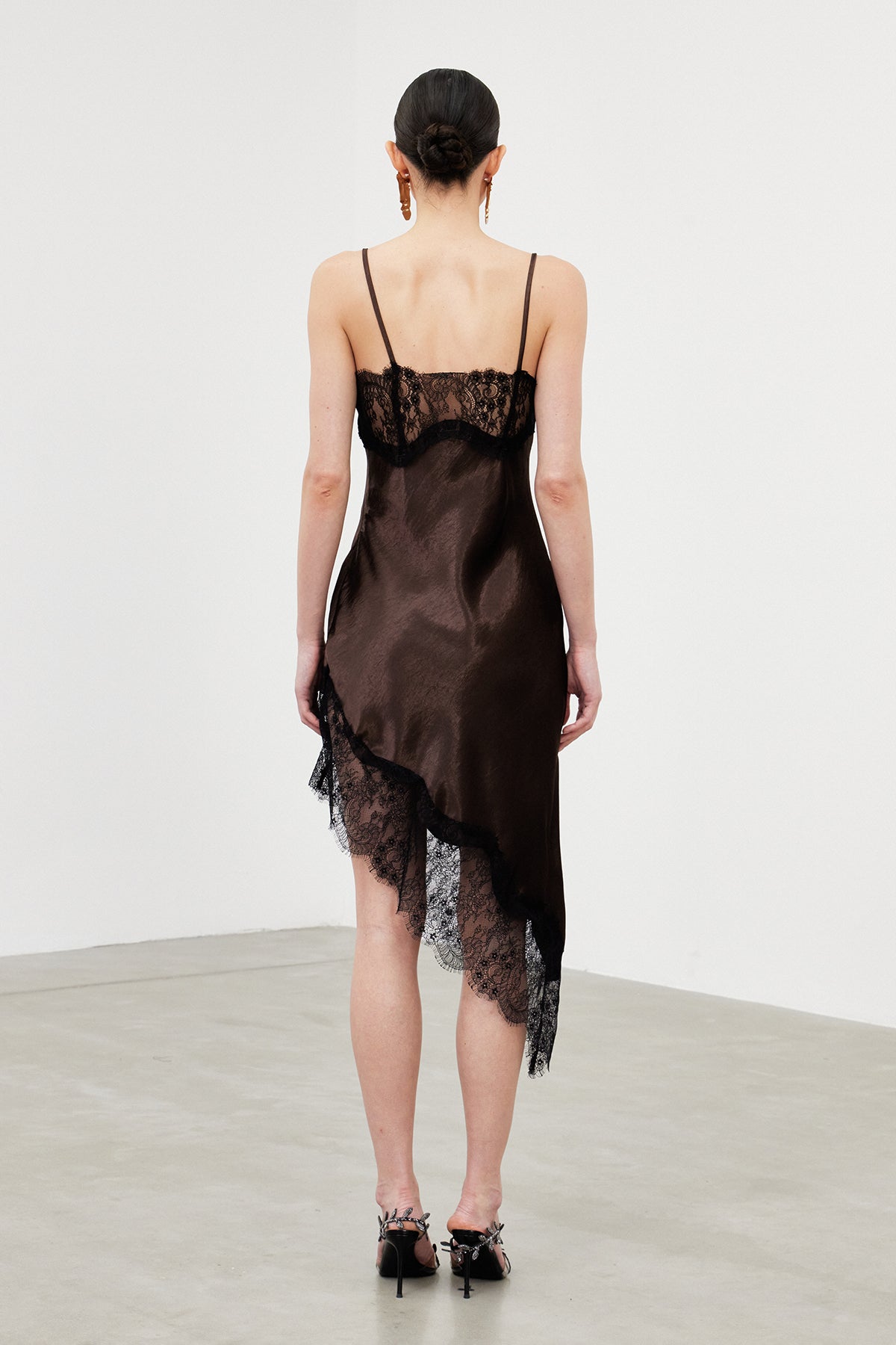 Spaghetti Lace Midi Dress 4