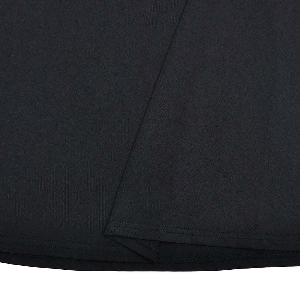 One Shoulder Triangular Cutout Ruched Hip Twist Drape Maxi Dress 10