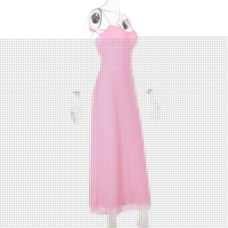 Spaghetti Strap Ruched Twist Front Column Midi Dress 7