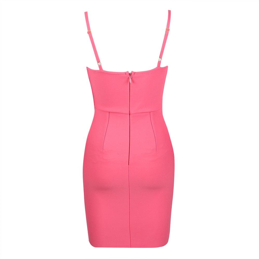Strapless Corset Bodice Bodycon Mini Dress 9