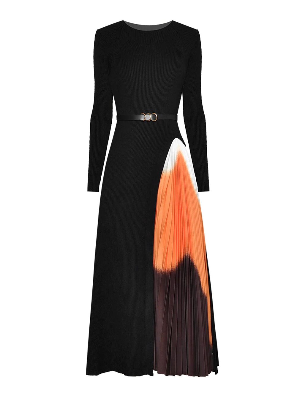 Off Shoulder Ruched Waist Tiered Midi Dress 4