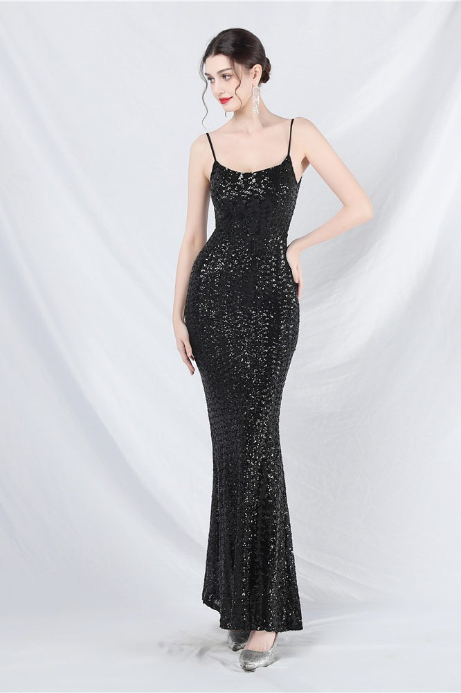 Sequin Cami Maxi Dress 5