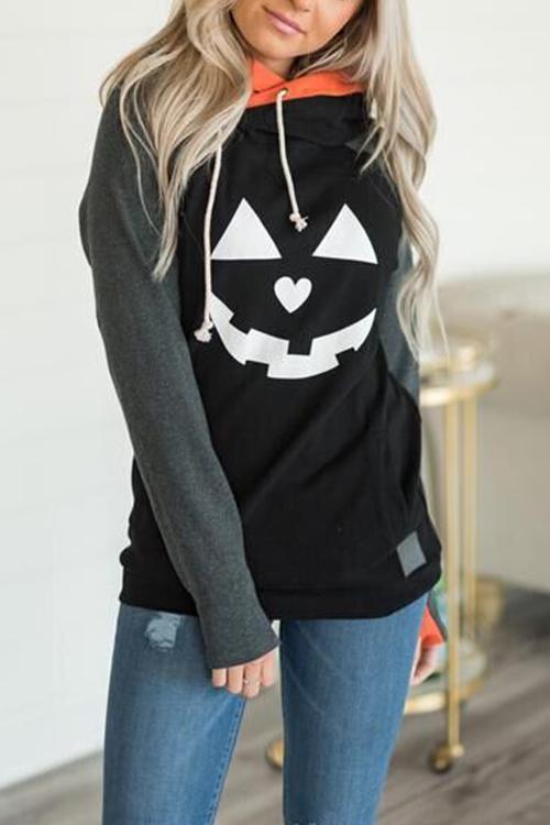 Fashion Halloween Pumpkin Hoodie