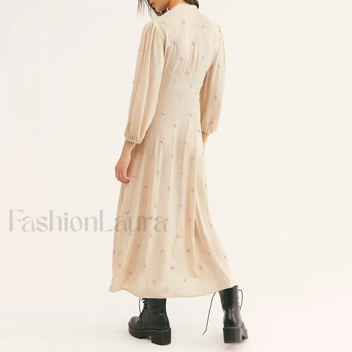 Floral Swing Maxi Dress 4