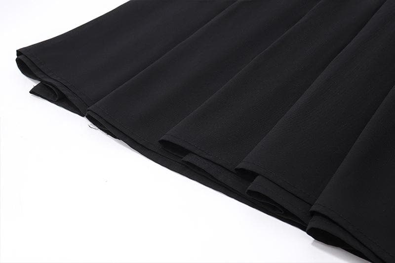 Square Neck Wide Strap Ruched Bodice Dropped Waist Gathered Maxi Dress 7