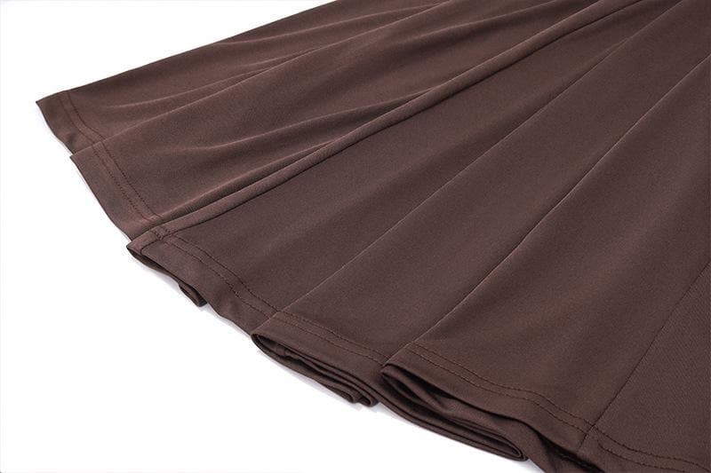 Spaghetti Strap Side Ruched Bodycon Floor-Length Maxi Dress 7
