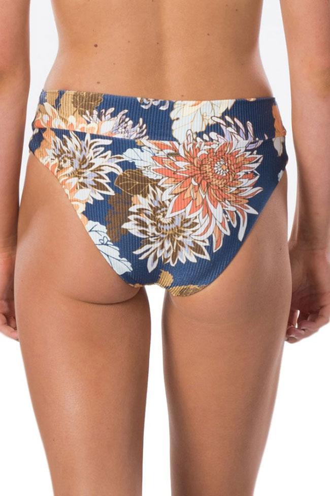 Tropical Printed Bandeau Bikini Swimsuit - Two Piece Set